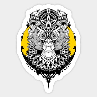 Owl Queen Sticker